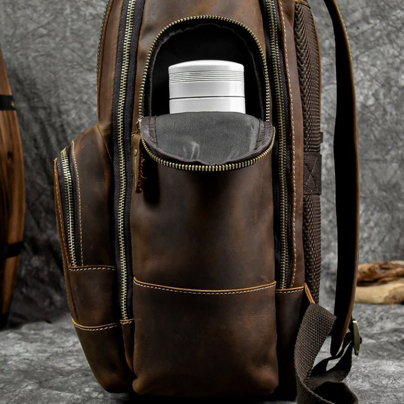 Overland – Leather Backpack - Hilltop Nord