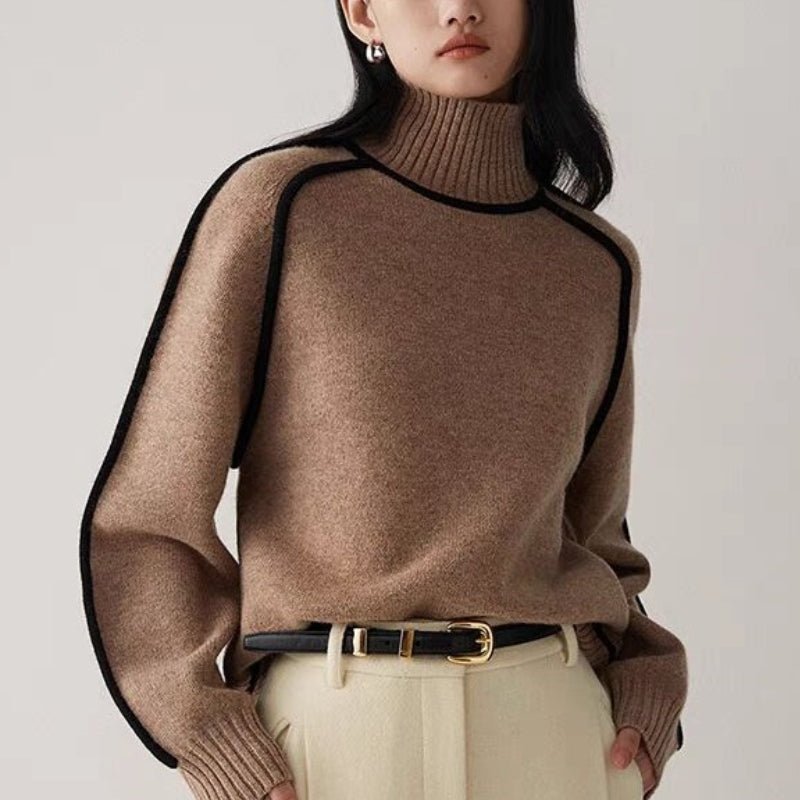 Alina – Turtleneck Sweater - Hilltop Nord