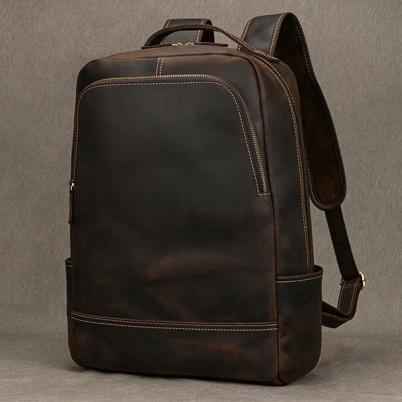 Hinterland – Leather Backpack - Hilltop Nord