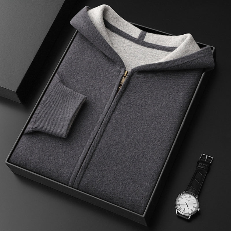 Hollis – Cashmere Wool Hoodie - Hilltop Nord