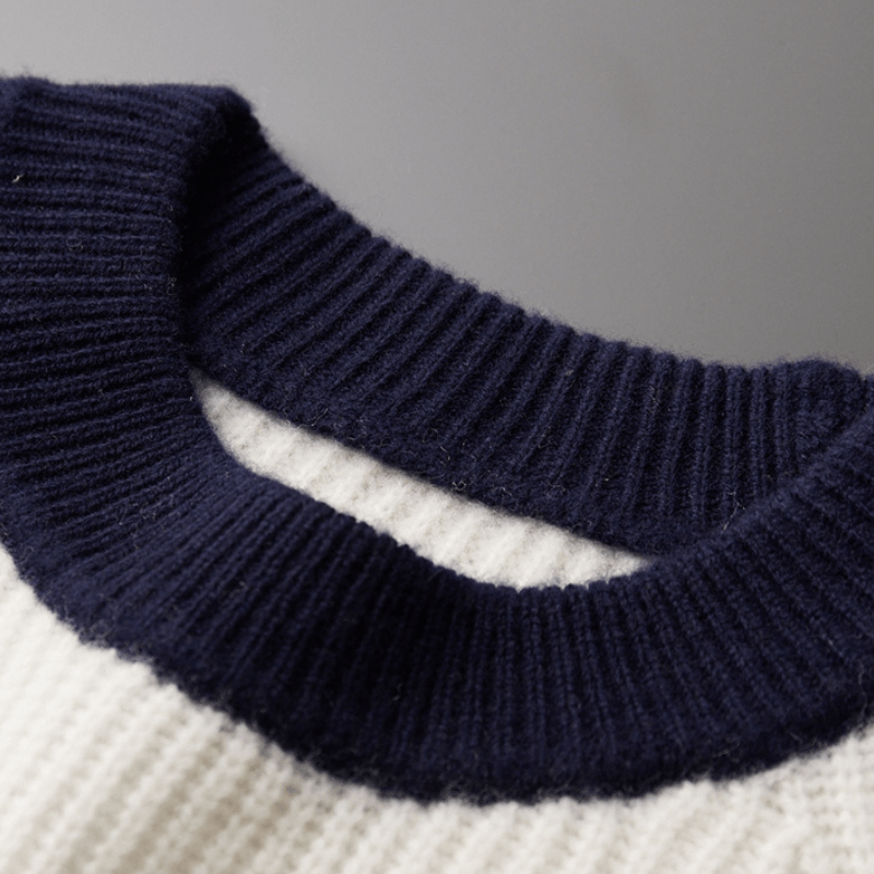 Harborline - Wool Raglan Sweater - Hilltop Nord
