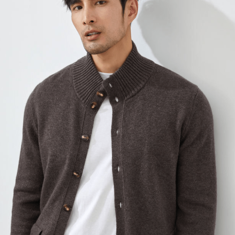 Avalon - Cashmere Cardigan - Hilltop Nord