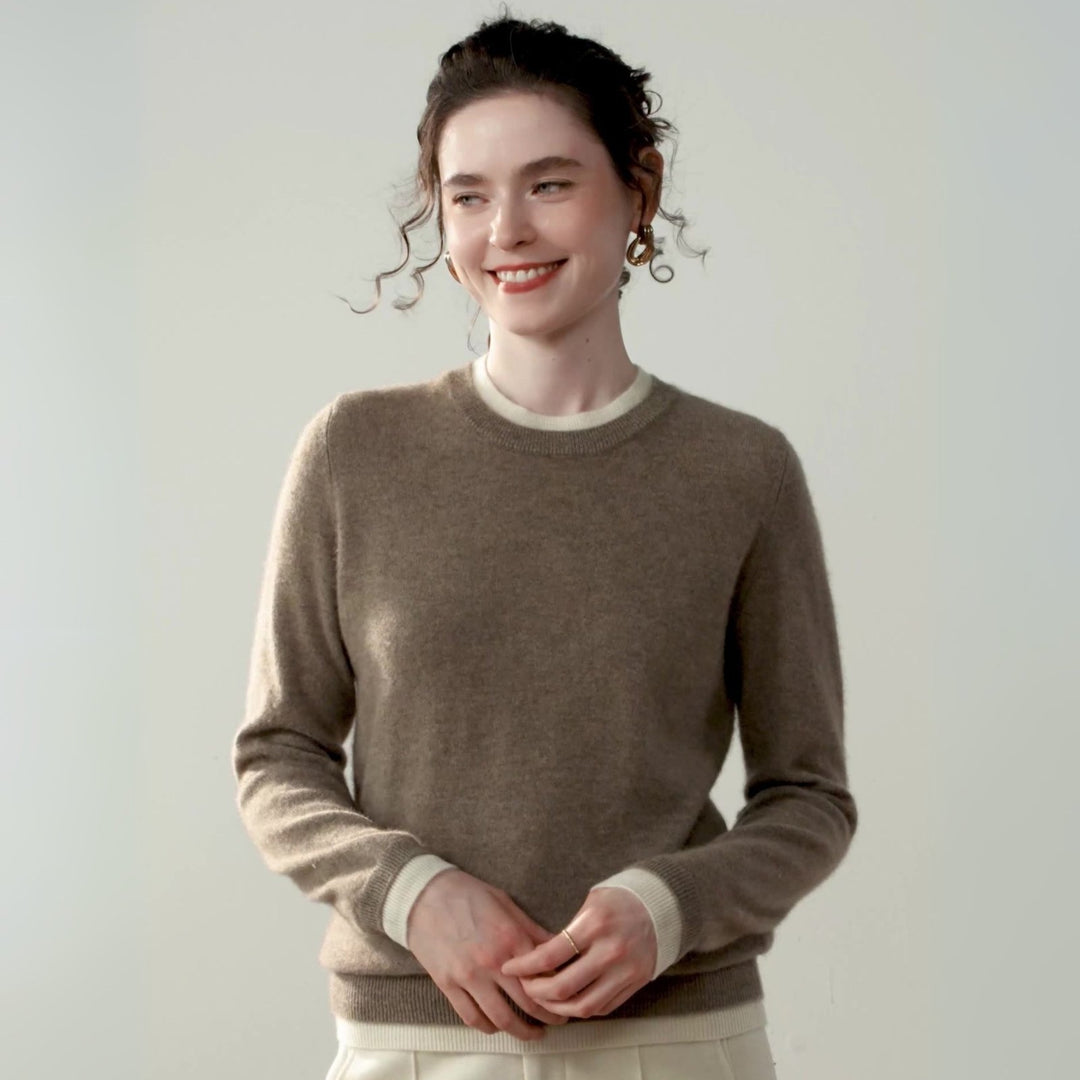 Hollow – Cashmere Crewneck - Hilltop Nord