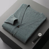 Daven – Wool Button - Up Cardigan - Hilltop Nord
