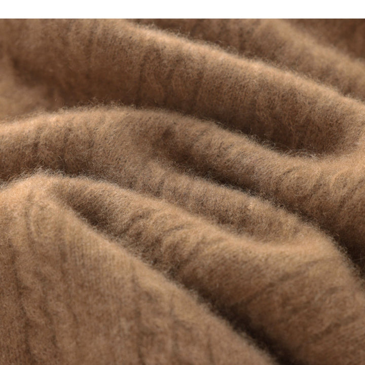 Flintknit – Cashmere Zip Sweater - Hilltop Nord