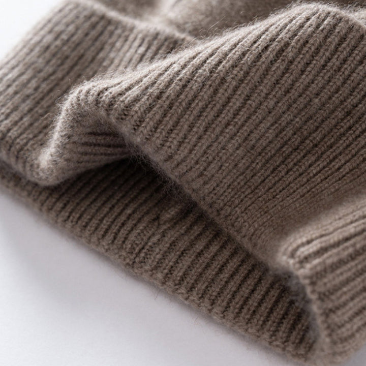 Quillridge – Cashmere Wool Beanie - Hilltop Nord
