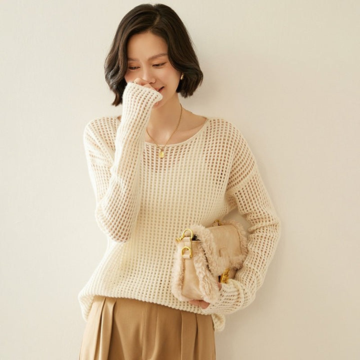 Whisperweft – Cashmere Wool Sweater - Hilltop Nord