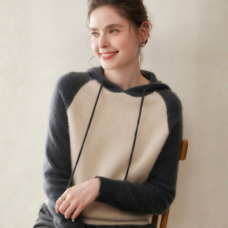 Empress – Cashmere Wool Hoodie - Hilltop Nord