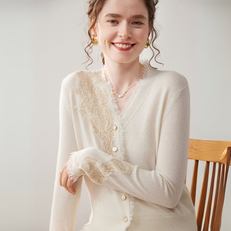 Celeste – Cashmere Cardigan - Hilltop Nord