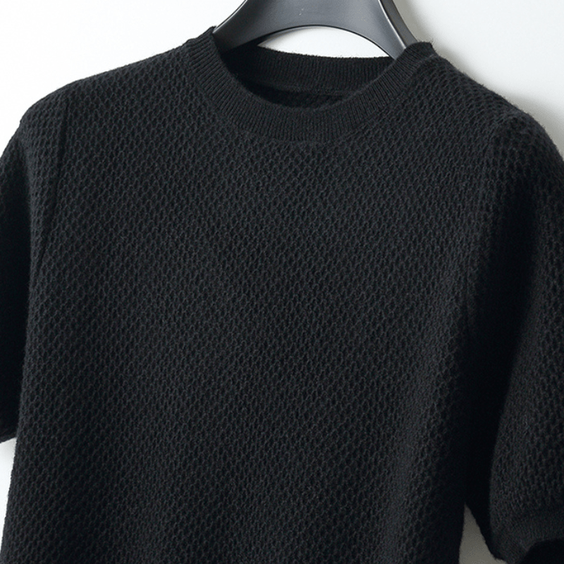 Crestwood - Wool Textured Knit Tee - Hilltop Nord