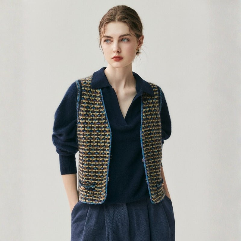 Rootstitch – Cashmere Wool Vest - Hilltop Nord