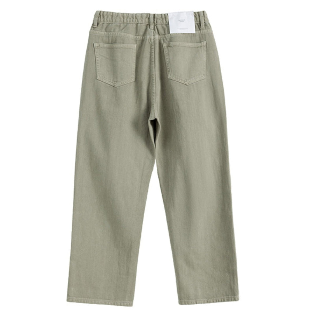 Solridge – Cotton Wide - Leg Pants - Hilltop Nord