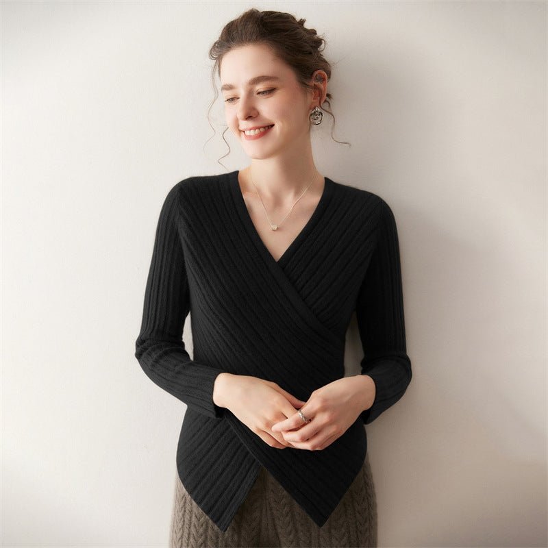 Crossveil – Cashmere Wool Top - Hilltop Nord