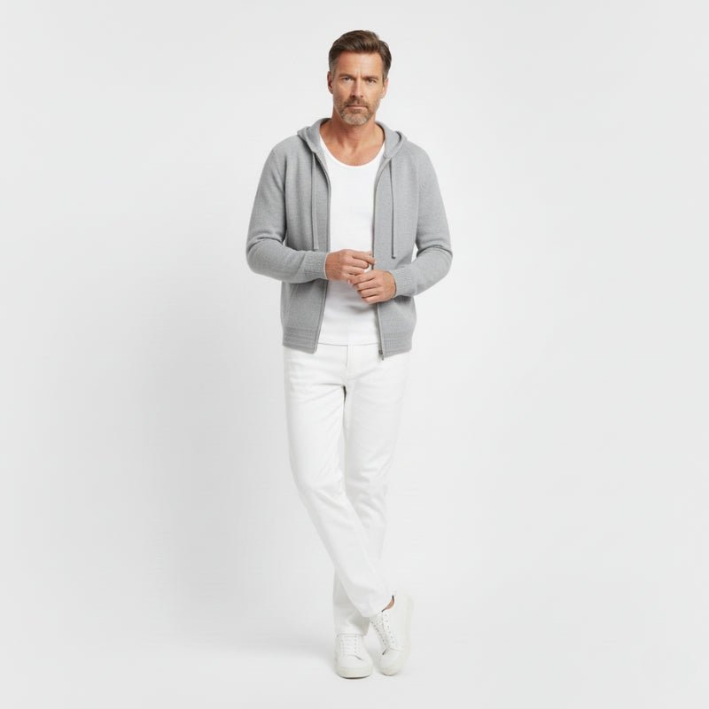 Alder - Merino Zip Hoodie - Hilltop Nord