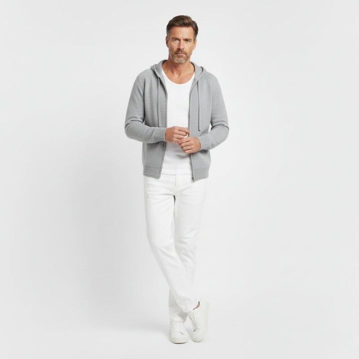Alder - Merino Zip Hoodie - Hilltop Nord