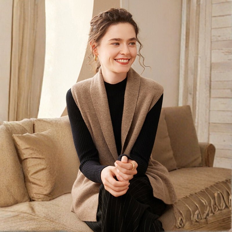 Cliffside – Cashmere Wool Vest - Hilltop Nord