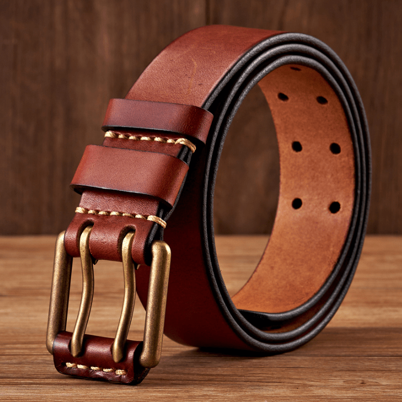 Ironmark – Double Prong Leather Belt - Hilltop Nord
