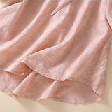 Virelle – Linen Blouse Hoodie