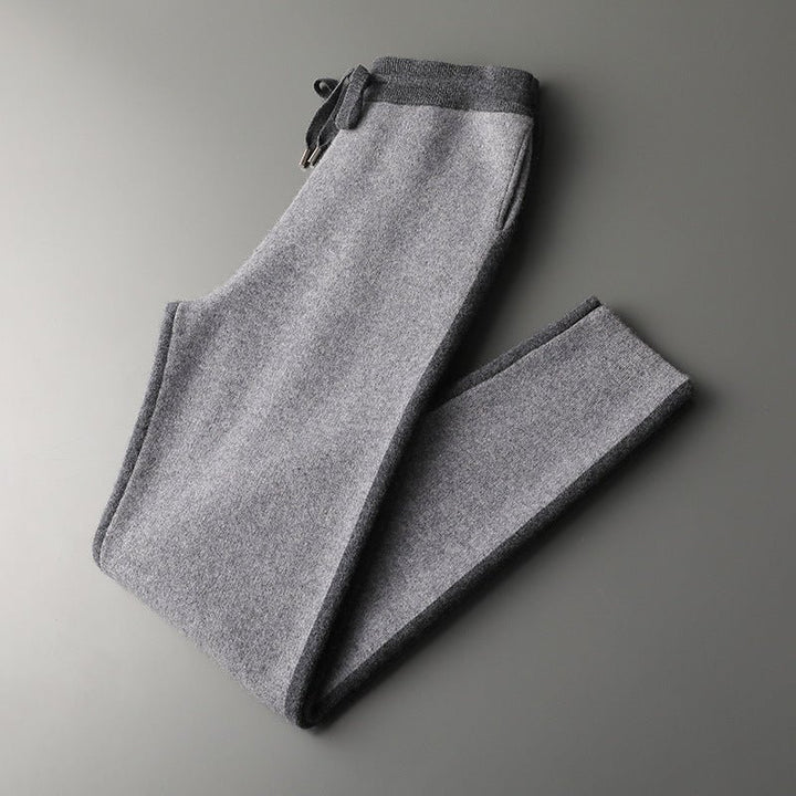 Caden – Cashmere Wool Joggers - Hilltop Nord