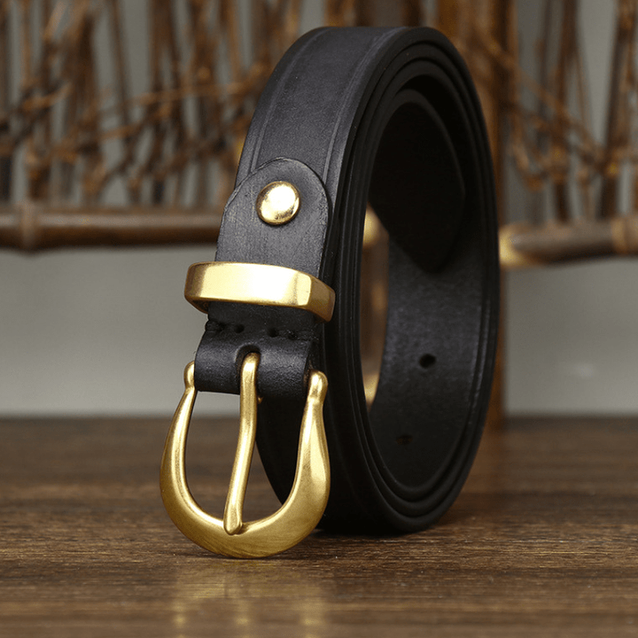 Willow – Slim Curved Buckle Belt - Hilltop Nord