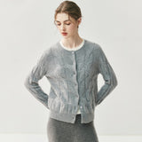 Ridgecable – Cashmere Wool Cardigan
