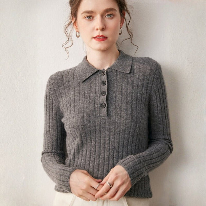 Alessandra – Cashmere Wool Sweater - Hilltop Nord