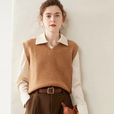 Hearth – Cashmere Wool Vest - Hilltop Nord