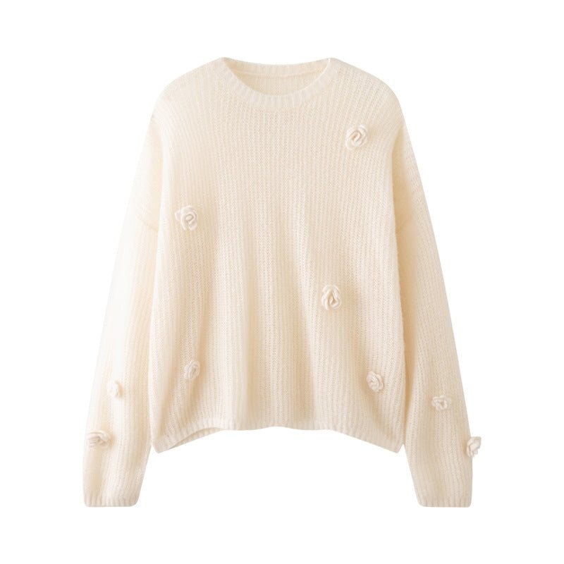 Frostpetal – Cashmere Wool Sweater - Hilltop Nord