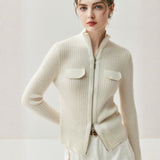 Calista – Cashmere Wool Cardigan - Hilltop Nord