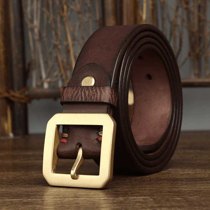 Granite Forge – Full - Grain Leather Belt - Hilltop Nord