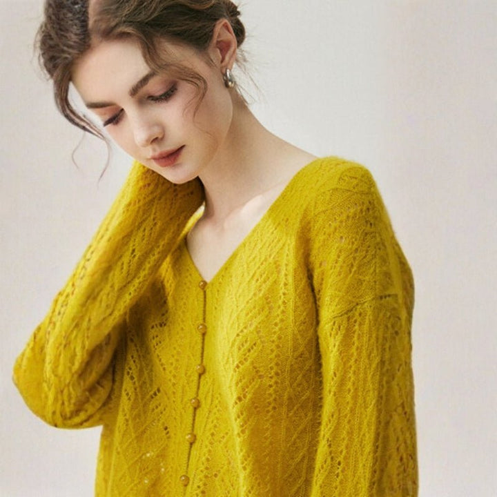 Fernridge – Cashmere Wool Cardigan - Hilltop Nord