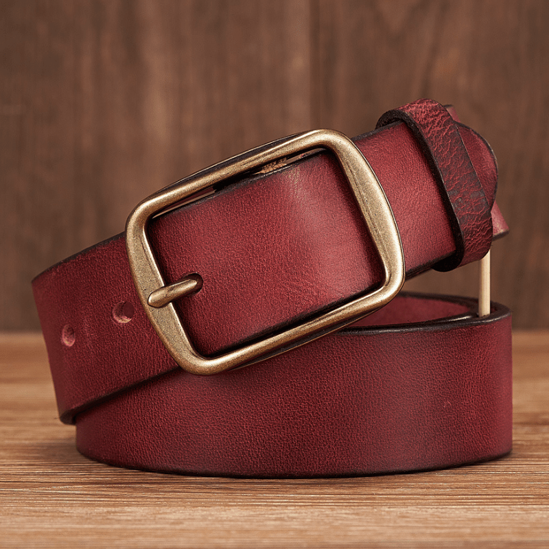 Redrock – Classic Buckle Leather Belt - Hilltop Nord