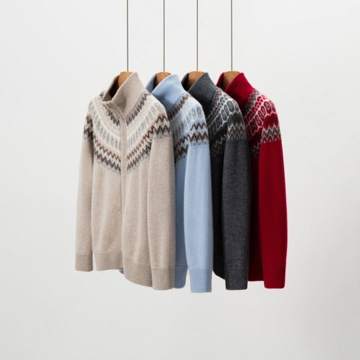 Windward – Cashmere Wool Cardigan - Hilltop Nord