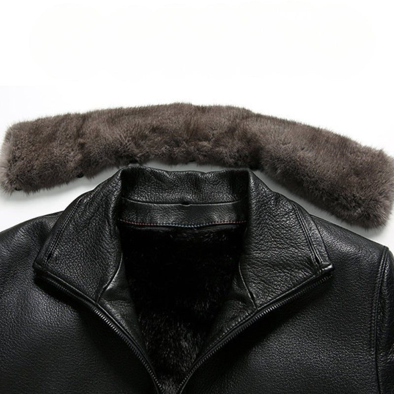 Ridgeforge – Leather Jacket - Hilltop Nord