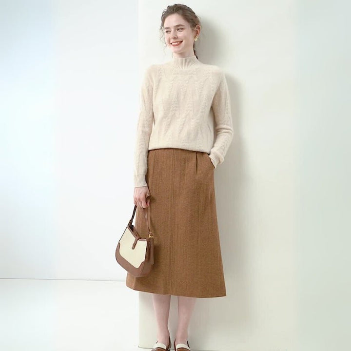 Harborweave – Cashmere Turtleneck - Hilltop Nord