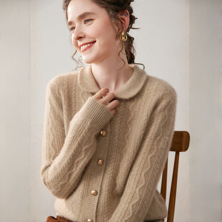 Wavecrest – Cashmere Wool Cardigan - Hilltop Nord