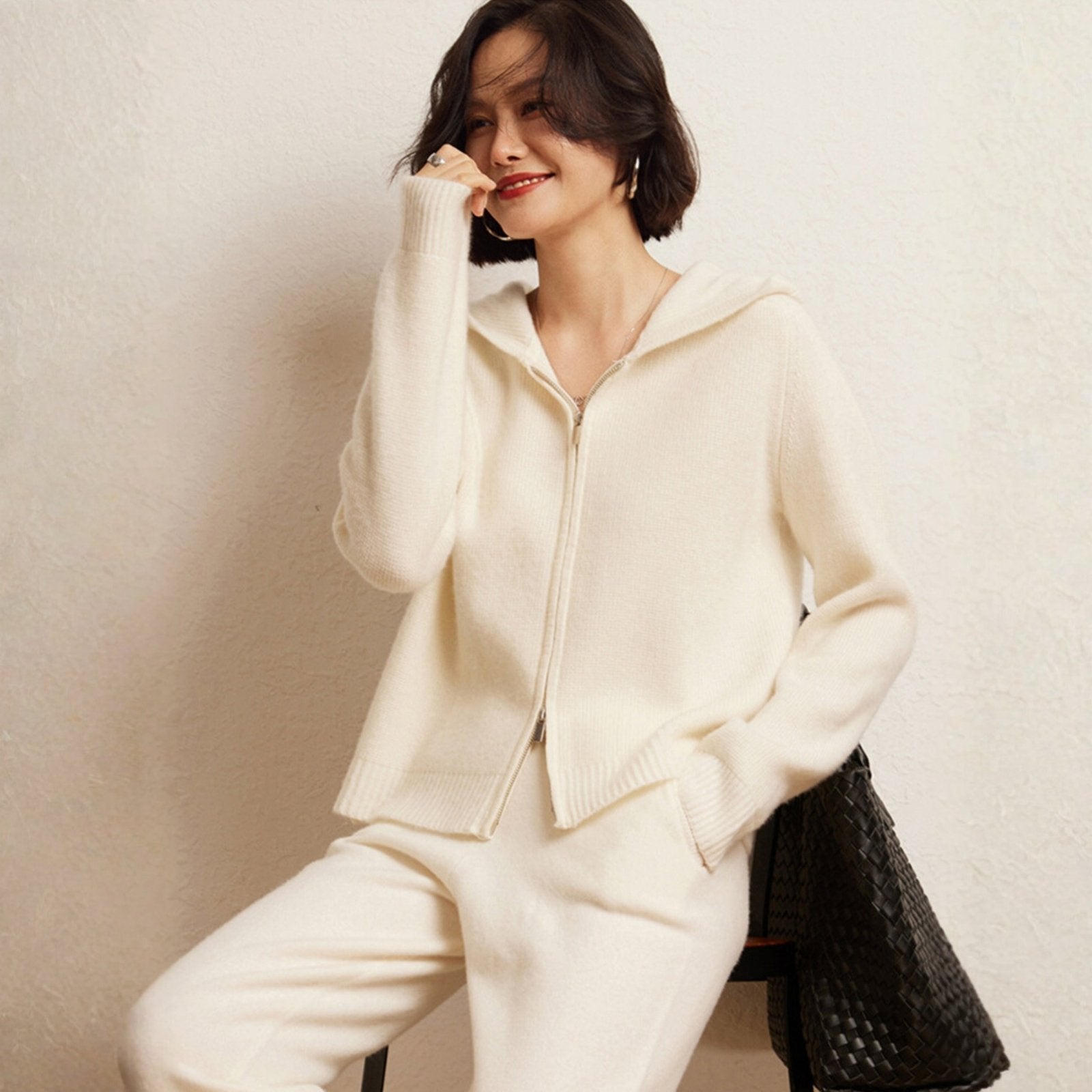 Emberidge – Cashmere Wool Hoodie - Hilltop Nord