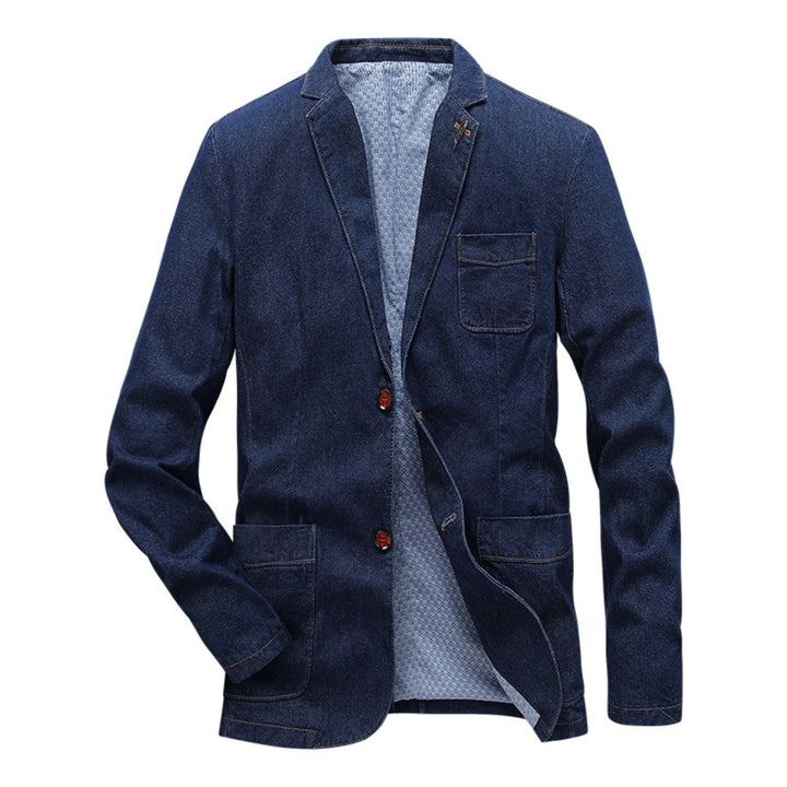 Crestward – Cotton Denim Blazer - Hilltop Nord