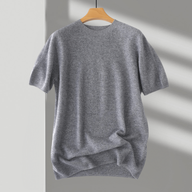 Milo – Wool Knit T-Shirt - Hilltop Nord