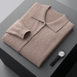 Sanford - Wool Button - Up Polo Cardigan - Hilltop Nord