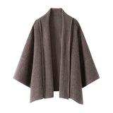 Valeharbor – Cashmere Wool Shawl Coat