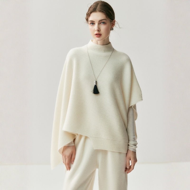 Havenveil – Cashmere Wool Poncho - Hilltop Nord