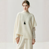 Havenveil – Cashmere Wool Poncho - Hilltop Nord