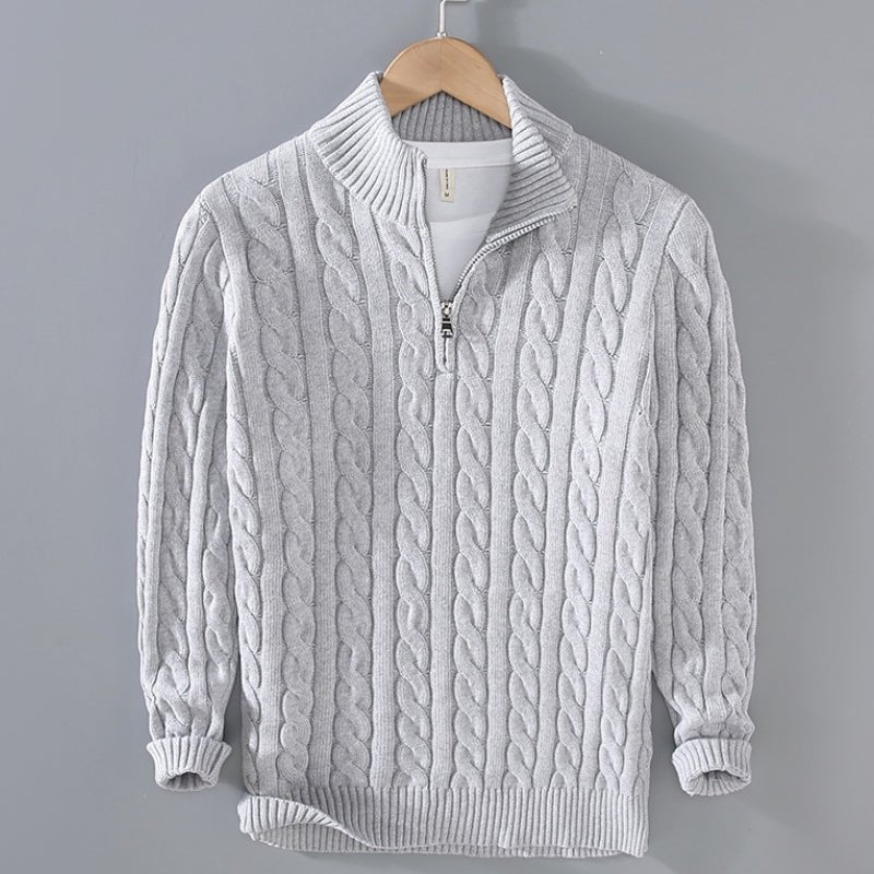 Hensley – Cotton Sweater - Hilltop Nord