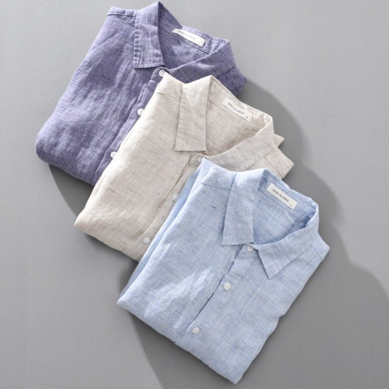 Jalen – Linen Shirt - Hilltop Nord