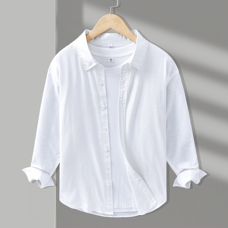 Shoreline - Linen Button-Up