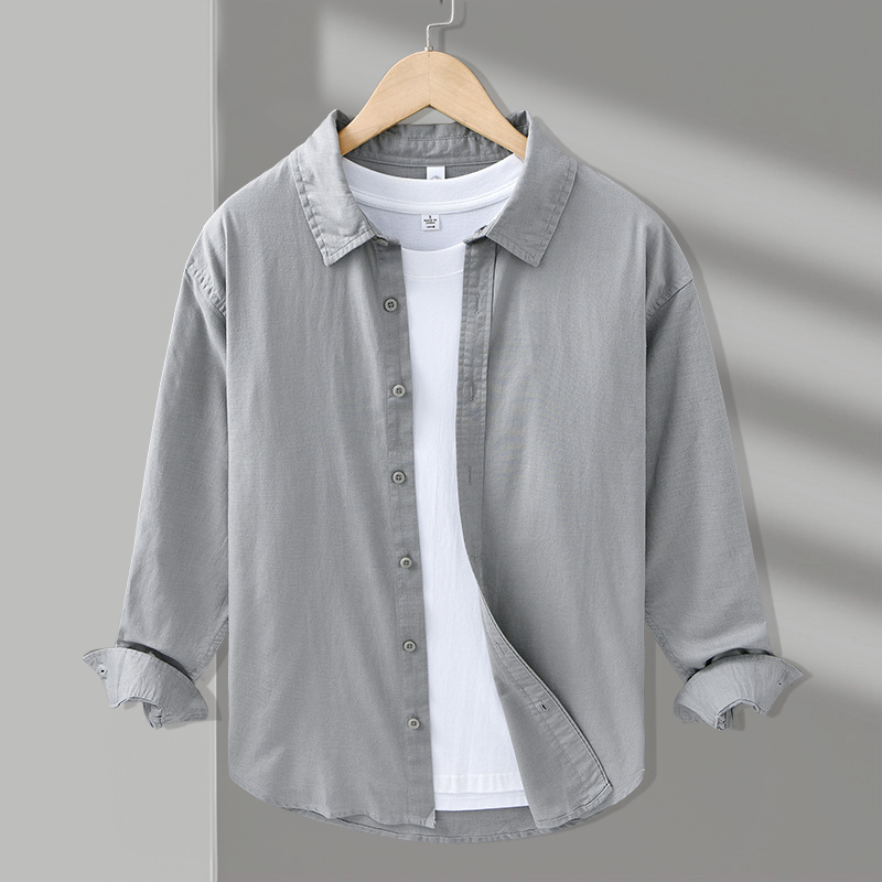 Shoreline - Linen Button-Up