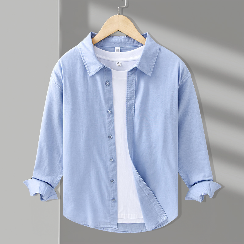 Shoreline - Linen Button-Up