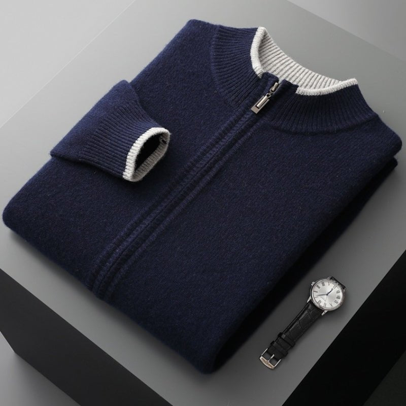 Cullen – Wool Zip - Up Jacket - Hilltop Nord