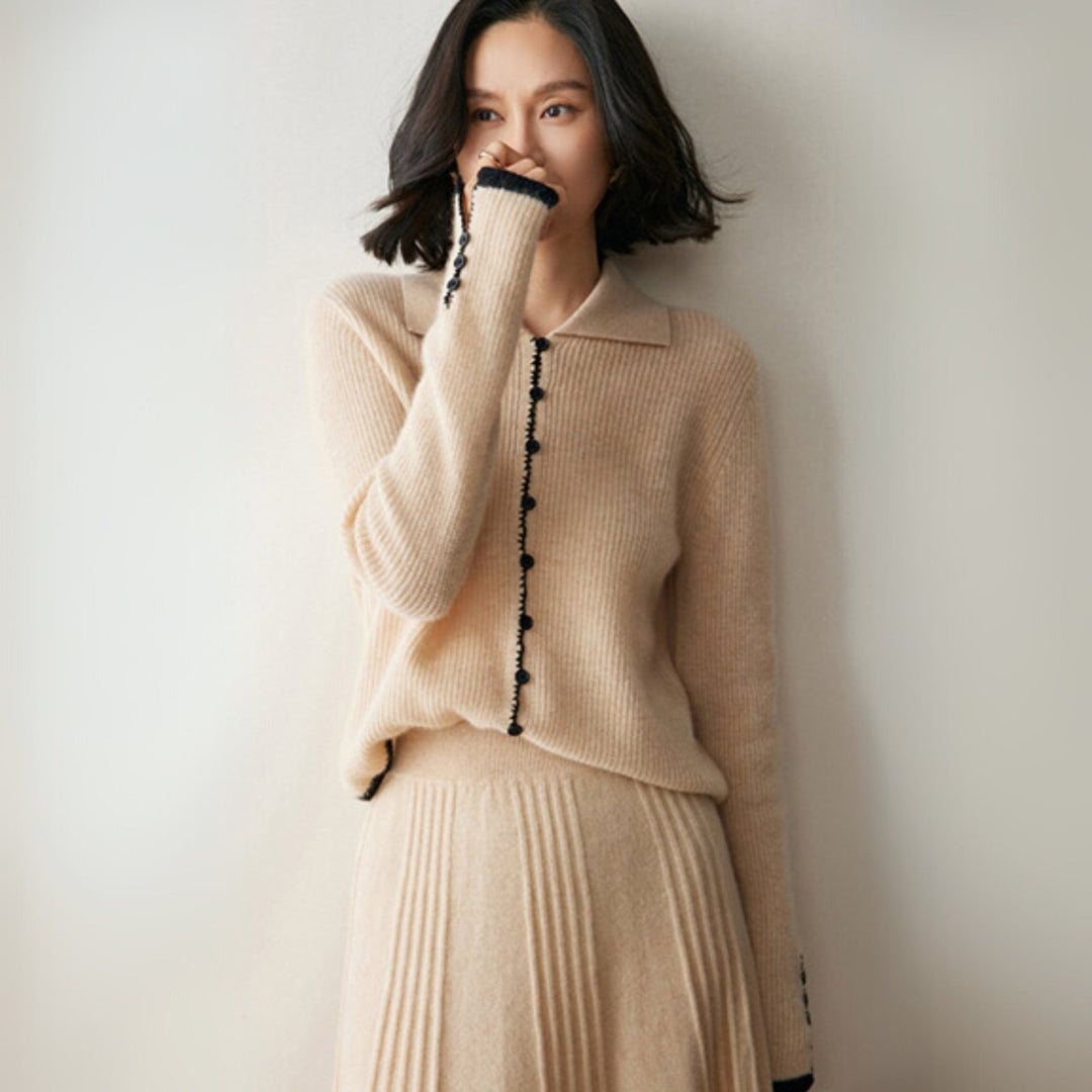 Windmere – Cashmere Wool Cardigan - Hilltop Nord